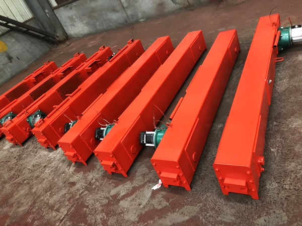 電動單梁起重機端梁大車運行機構(gòu)